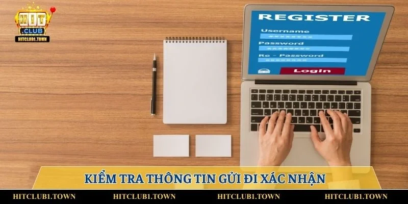 Kiểm tra thông tin gửi đi xác nhận